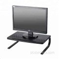 Portátil de plástico e aço útil / riser de suporte de monitor com gaveta